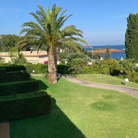 Appartement Vue Mer Domaine Arbore Saint-Raphaël Exterior foto